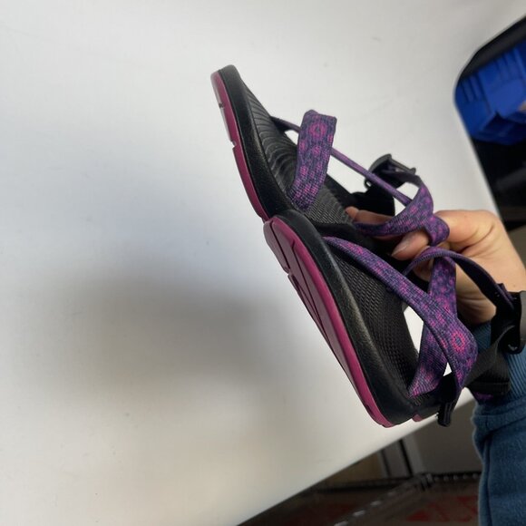 Chaco Z1 Vibram Yampa Berry Blast Womens 7 US Sandals Shoes Purple Pink Outdoors - Picture 11 of 13